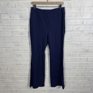 Halara Softlyzero Airy Flare Pants Navy Blue Womens Petite L Career Minimalist